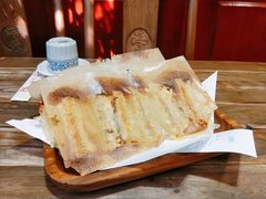 韭黄牛肉锅贴-海荣锅贴馆(五味十字店)