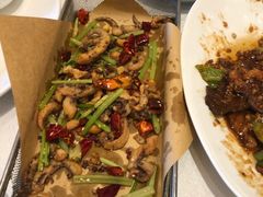 干煸鱿鱼须-大铁勺新津菜(东丽阳光新业广场店)
