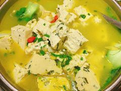 自制豆腐烩青菜-金洲美食(金州广场店)