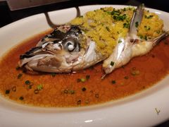 葱椒鲈鱼-绿茶餐厅(成都大悦城店)