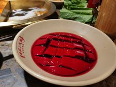 鲜鸭血-蜀国大将老火锅(江北店)