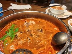 酸汤鱼火锅-阿婉贵州苗家酸汤鱼(梅林店)