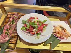 半斤鲜拌牛肉-秦炉烤肉(财富中心店)