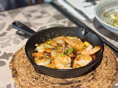 蒜味橄榄油浸黑虎虾虾仁-ALBALUZ 西班牙餐厅(衡山坊店)