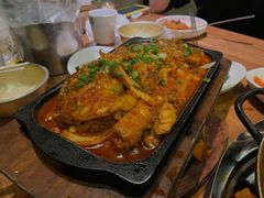 铁板鳕鱼-喇喇排骨火锅·传统韩式脊骨汤(望京西园总店)