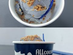 原味椰子灰冰淇淋-蔻蔻椰·鲜萃椰子水(欢乐港湾店)