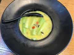 野米竹荪烩丝瓜-菩提树·素食餐厅(汇智国际商业中心店)