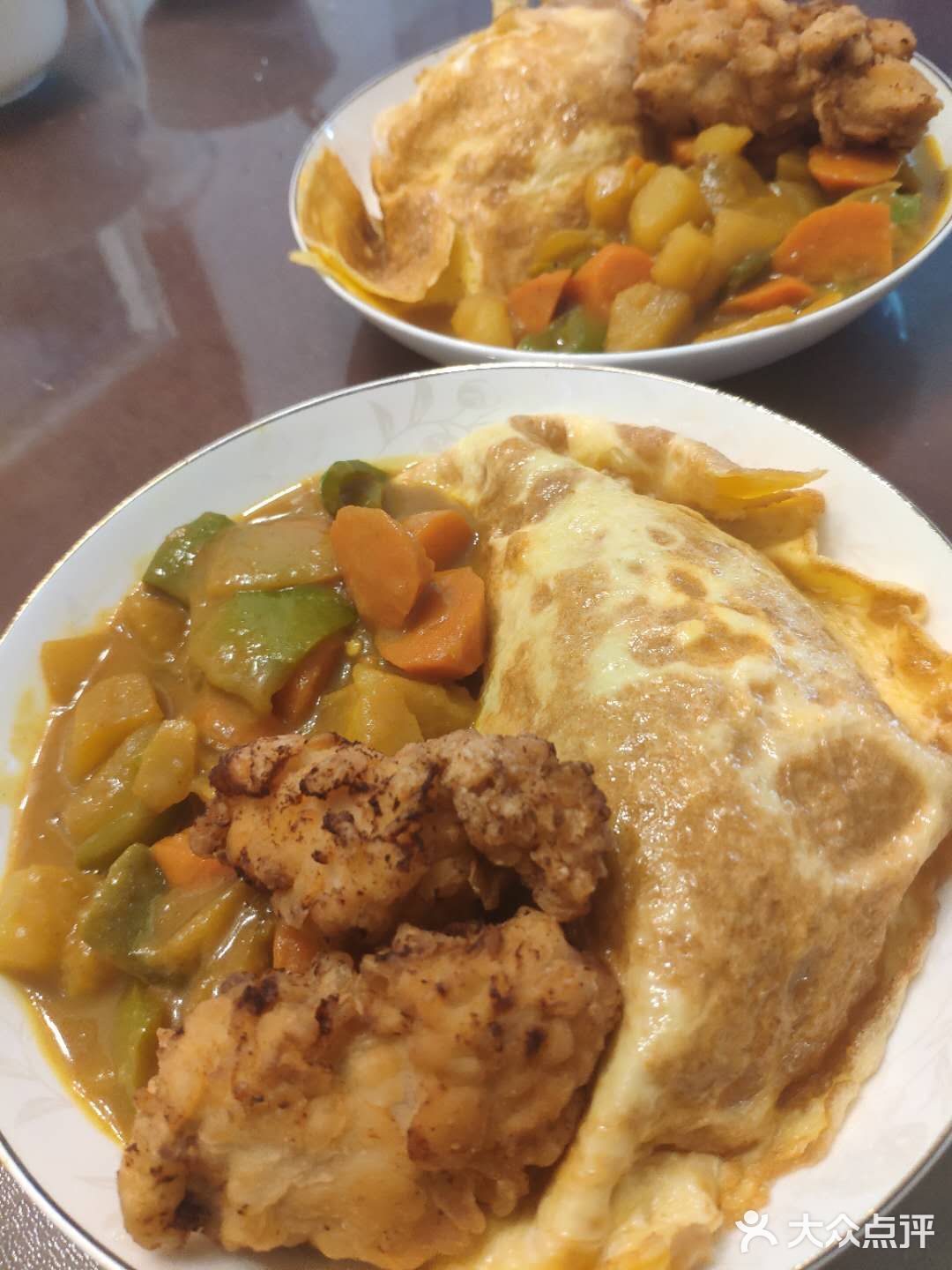 炸鸡咖喱土豆