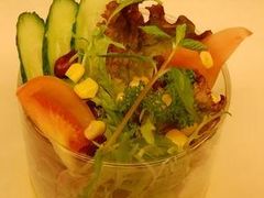 蔬菜沙拉-可稵咖啡面包蛋糕(休斯顿店)
