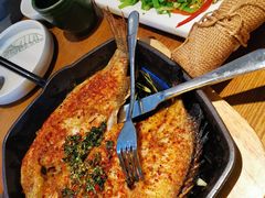 香茅草烤罗非鱼-云海肴·汽锅鸡·云南菜(苏州中心店)