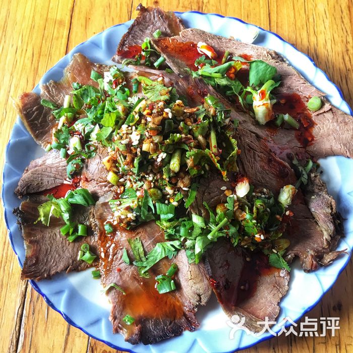 食为天驴肉馆生态驴肉凉片图片-北京其他中餐-大众点评网