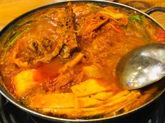 土豆排骨火锅-喇喇排骨火锅·传统韩式脊骨汤(望京西园总店)
