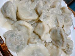 皮皮虾水饺-东来菜馆•手抓海鲜家常菜•海鲜锅贴(鸽子窝店)