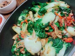 焗锅气奶白菜-小大董·烤鸭(凤凰汇店)