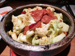 生炒有机菜花-大树餐厅(益田假日店)