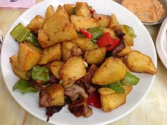 炸土豆块-清真·益鑫羊肉手抓馆(花园北街店)