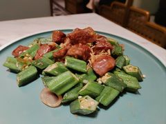 惹味秋葵煎牛肉粒-陶陶居酒家(第十甫路总店)