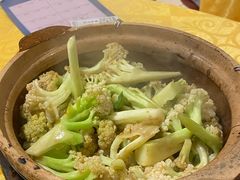 澳门虾酱啫菜花-天宝食坊·啫啫煲大排档(西华路店)