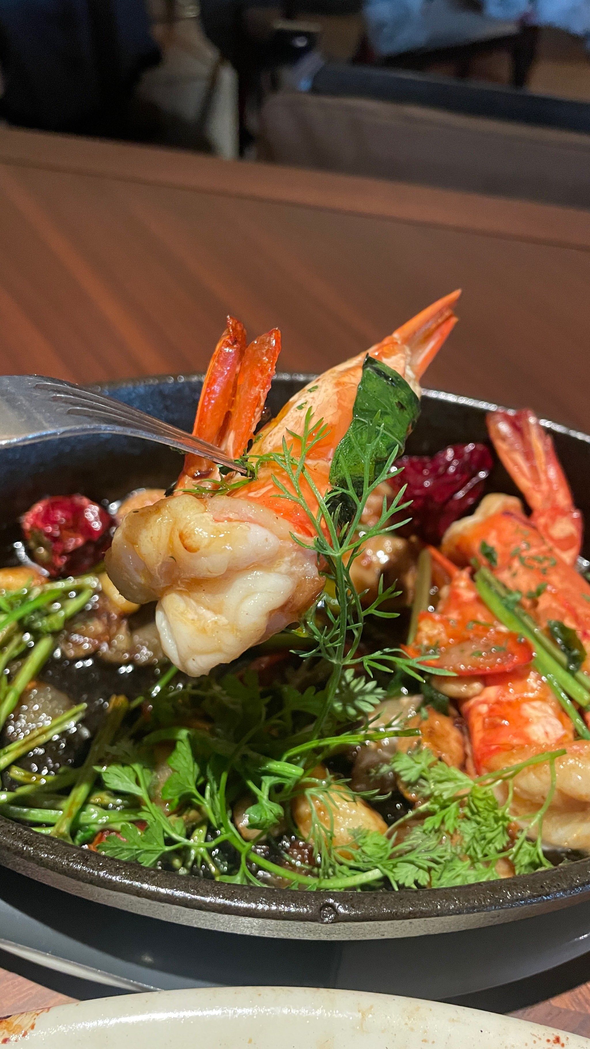 牛排大虾的清新约会!