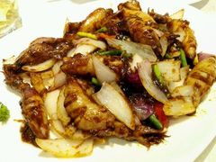 酱爆大鱿鱼-赶海部落海鲜城(海阳路店)