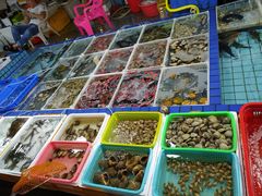 水产区-霞涌市场海鲜摆卖区