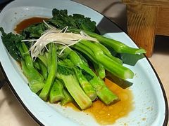 油淋脆菜心-绿茶餐厅(乐峰广场店)