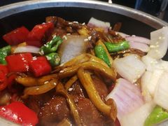 石锅山珍焗牛排-柒园·三十年创意杭帮菜(龙湖滨江天街店)
