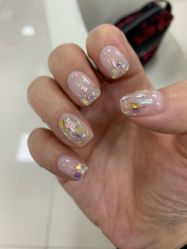 -手牵手美甲