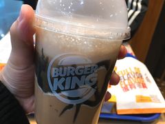椰子灰暖奶茶-汉堡王(永旺梦乐城店)