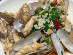 姜葱炒蛏子-小厨师·二十年沈家门小海鲜(百井坊巷店)
