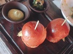 伊比利猪肉鹅肝汉堡-Ocean's Table 欧舍