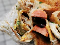 -正宗杂粮煎饼香软鸡蛋饼