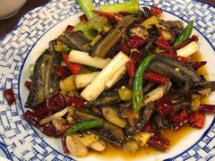 爆炒土鳝鱼-百年粉蒸牛肉