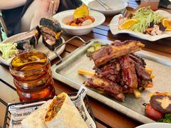 秘制猪肋排配薯条-Supine Bistro溯泮餐厅