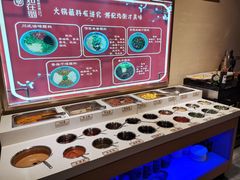 自助调料区-如在蜀毛肚老火锅(怀柔店)