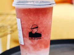 草莓厚酸酪-LELECHA乐乐茶(美罗城店)