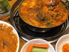 泡菜饼-喇喇排骨火锅·传统韩式脊骨汤(望京西园总店)