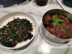 金蒜炒麻叶-MR鹅外