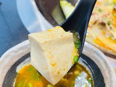 冻豆腐-老刘生态大鱼坊铁锅炖鱼(赛马场店)