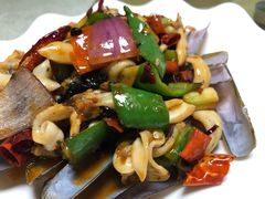 豉椒炒圣子皇-强记海鲜·大排档(蛇口新街店)
