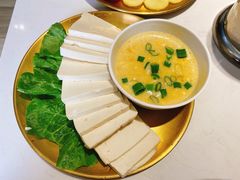 蛋煎豆腐-八乔煎肉馆·丹东特色煎锅(梅林店)