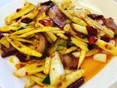腊肉炒笋尖-贵州大厦贵州厅(樱花园西街店)