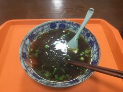 干切牛肉粉丝汤-老新隆牛肉锅贴(新街口店)