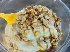 香蕉牛奶冰浆-夏食光安顺小舒冰粉冰浆(甲秀楼店)