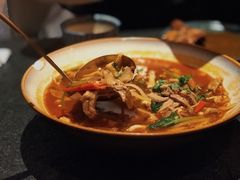 酸汤羊杂-丝路金桃·新疆菜(徐汇店)