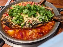 蒜蓉烤鱼-重庆鸡公煲·青锅花椒鱼(宝山一店)