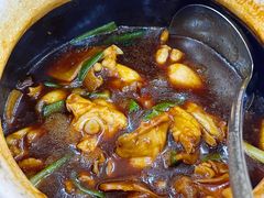 -长城砂煲田鸡粥