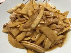 肉丝炒茭白-钱塘花园·宁波菜
