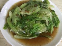 炒生菜-佳基盐焗鸡