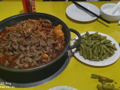 -老红桥炸灌肠牛肚锅烧烤(定福庄店)